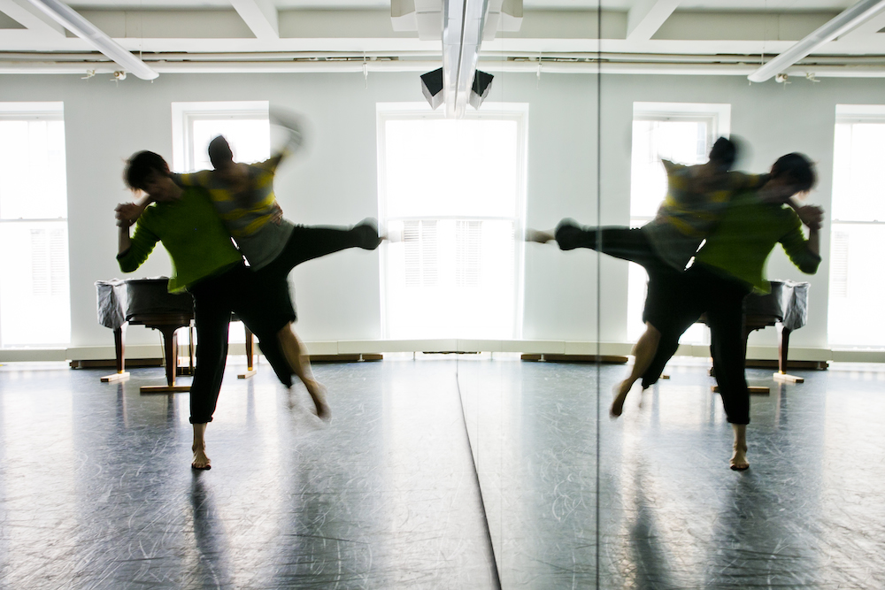 Dancers working in Renovated Studios